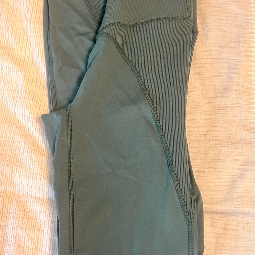 Green Athletic Leggings